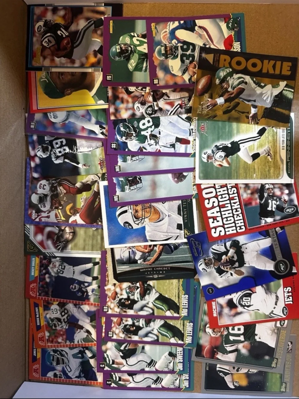 ❗️New York jets card lot- rookies, inserts, parallels, #’d, base, veterans, mem - Picture 15 of 16